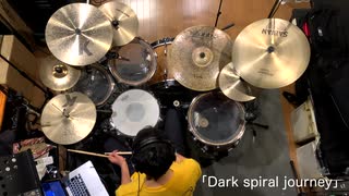 『ピーチボーイリバーサイド』OP「Dark spiral journey」叩いてみた。/Peachboy riverside OP Dark spiral journey Drum cover