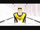 ビターチョコデコレーションをヒーローたちに踊ってもらった