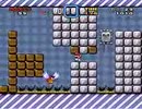 自作の改造マリオ(スーパーマリオワールド)を友人にプレイさせる ２