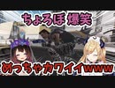 【ホロライブ/ロボ子さん/癒月ちょこ】想定外のカワイイ姿に爆笑するちょろぼ【APEX】