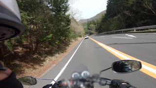 YB125SPでドライブ　3-3　国道122号線