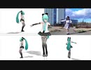 【MMD】ミクに「ポジティブ・パレード」を1013Fまで踊ってもらいました【途中経過】