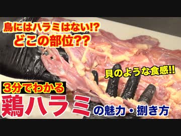 プロが教える!!鶏ハラミの魅力と捌き方