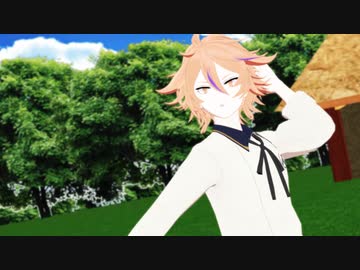 【MMD刀剣乱舞】モデル配布動画【後藤藤四郎内番姿】