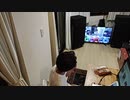 家族で時事放談　301日目【天井高３ｍ】コンクリート打ちっぱなし壁、無垢材フローリング床【ガラスの間仕切り】