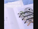 度入り眼鏡男女度付きレンズ乱視対応ラウンド型めがねオシャレ金縁ボストンメガネ クラシカル黒ぶちメタルフレーム丸眼鏡学生チタンブルーライトカットめがね銀色