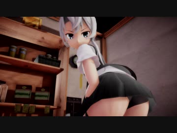 艦これMMD】こっち向いて野分さん【MiluMMD】