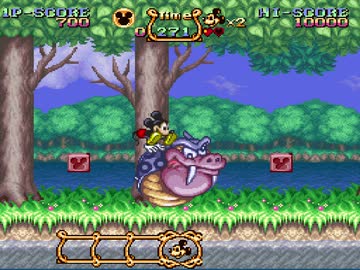 スーパーファミコン/スーファミ/SFC ミッキーとドナルド