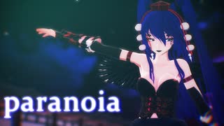 【東方MMD】rouge版tda式大天狗で「paranoia」