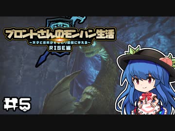 ブロントさんのモンハン生活・天衣最見(RISE)第5回