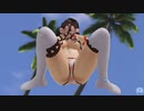 【DOAXVV】 こころ　スイート・ショコラティエ 着崩れ　がーん…！・かすみ