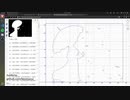 Desmos にベジェ曲線で高精細な 【Bad Apple!!】 を再生した