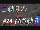【Minecraft】色縛りの高さ縛り【Part 24】