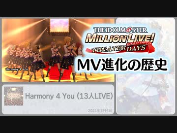 【4周年】ミリシタMV進化の歴史