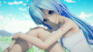 【MMD】ハルジオン  YOASOBI  TDA式改変初音ミク  ホワイトドレス