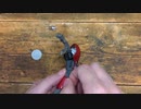 ビームライフルを握ったり離したりするMGガンプラの手