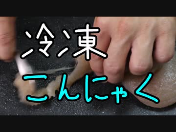 こんにゃくは冷凍すると美味しくなる！【嫌がる娘に無理やり弁当を持たせてみた息子編】