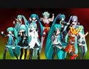 【MMD】ウルトラマンメビウスOP　Testver【らぶ式モデルFC10周年祭】