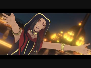 【MMDツイステ】夜もすがら君想ふ【ジャミル・バイパー】