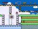 自作の改造マリオ(スーパーマリオワールド)を友人にプレイさせる ３