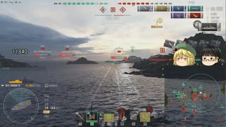 【WoWs】じゃんげま海戦記49【ゆっくり実況】