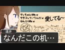この机のラクガキがひどすぎるＷＷＷＷＷＷＷＷＷＷＷＷＷＷＷ