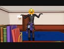 【MMD文アル】特務司書に反省を促すダンス