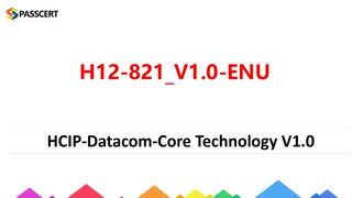 HCIP-Datacom-Core Technology V1.0 H12-821_V1.0-ENU Training Material