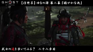 【PS4】" Ghost of Tsushima " 武士の道を歩いてみる？　二十八歩目