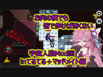【Among us】お肉の横でも皆で歩けば怖くない！茜ちゃんの宇宙日記３【VOICEROID実況プレイ】