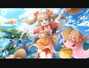 【城プロ音楽変更動画】【炎天賑わす祭囃子 -絶弐- 難しい】に ほわわんな城娘たちで挑戦