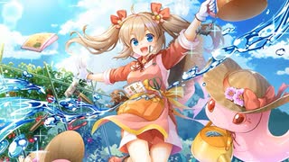 【城プロ音楽変更動画】【炎天賑わす祭囃子 -絶弐- 難しい】に ほわわんな城娘たちで挑戦