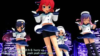 [MMD]艦これ 択捉・松輪・佐渡・対馬・福江・平戸 shake it！｛着衣有り｝