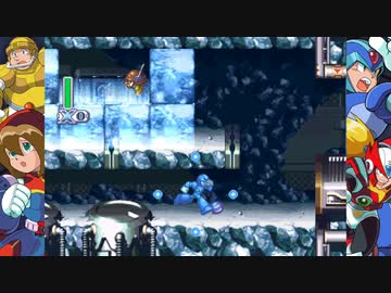 【実況】ロックマンX4でたわむれる Part2　フロスト・キバトドス ステージ