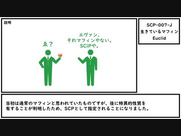 【ゆっくり紹介】SCP-007-J【生きているマフィン】