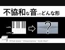 不協和な音を実際に見てみよう