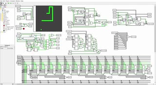 【Logisim】ヘビゲームを試作