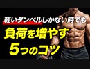 【筋トレ】重量を増やせない時どうやって負荷を増やしていけばいいか？【ビーレジェンド プロテイン】