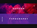 Modern Typography Titles After Effects Template　石井勝喜