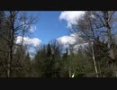 Su-57が上空を通過する動画