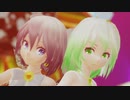【東方MMD】「Hand in Hand 」初音ミク【チルノ 大妖精　夏ver】