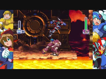 【実況】ロックマンX4でたわむれる Part3　マグマード・ドラグーン ステージ