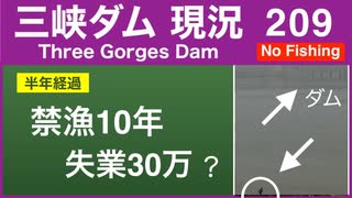 ●三峡ダム●長江禁漁10年で半年経過！台風5号（チャンパー）●最新の水位は146m 中国の洪水と最新情報 決壊の危機は The Three Gorges Dam 直播 China