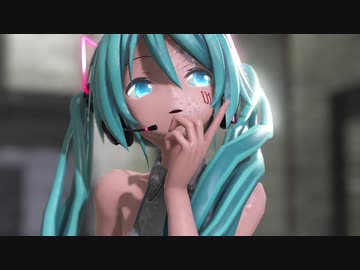 【MMD】土砂降りだけどミクさんにGimme×Gimme踊ってもらった【つみ式初音ミク】
