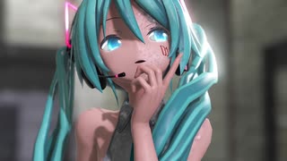 【MMD】土砂降りだけどミクさんにGimme×Gimme踊ってもらった【つみ式初音ミク】