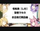 【VOICEROID劇場】性転換「した」弦巻マキの非日常打開目録【第１章】