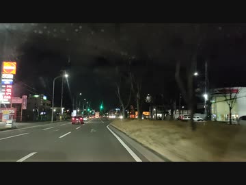 仙台近辺車載動画シリーズ　125　扇町界隈から箱堤交差点