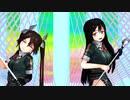 【MMD艦これ】カラフル×セクシィ【利根型姉妹】
