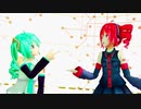 【16：9版】【MMD】テレキャスタービーボーイ(long ver.)【ks式初音ミク・あるえ式重音テト】