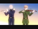 【オリジナル曲】The Dawn of Gold and Silver【APヘタリアMMD】